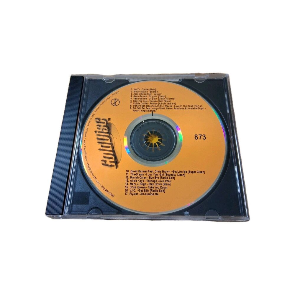 TM Century GoldDisc 873 Radio Promo CD Ne-Yo Usher Mariah Carey Flyleaf 2008